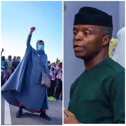 Hours After Osinbajo Apologized to Nigerians, Check what Aisha Yesufu told him that got Reactions.