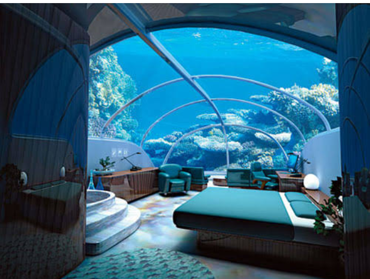 7 Best UnderWater Hotel Rooms and The Price Per Night