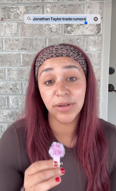 Ayanna Taylor breaks down the situation surrounding the Colts and trade rumors of her husband Jonathan Taylor. 