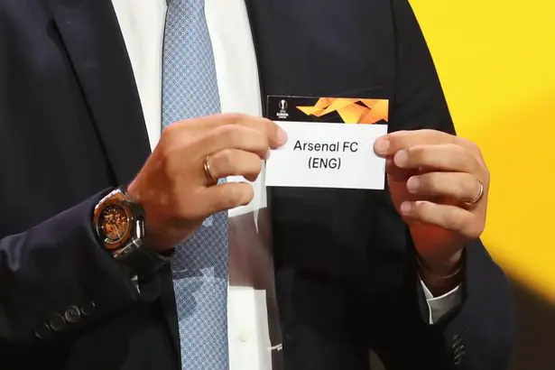 Arsenal are confirmed to be in Pot 1 for this season's Europa League group draw. (Image: VALERY HACHE/AFP via Getty Images)