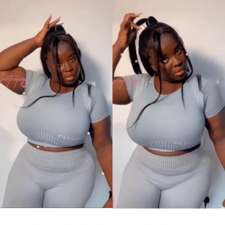 Maame Serwaa keeps shaking the internet with her new shape and hot body - Check out new photos