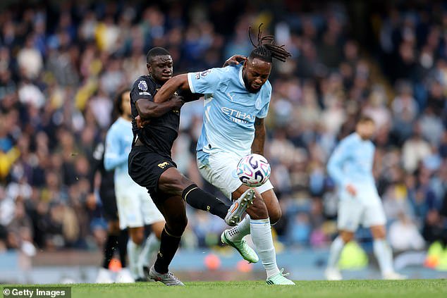 Antoine Semenyo would have been the favourite to act as the lynchpin of City’s attack in the absence of Haaland - but now he will miss two months with a knee injury