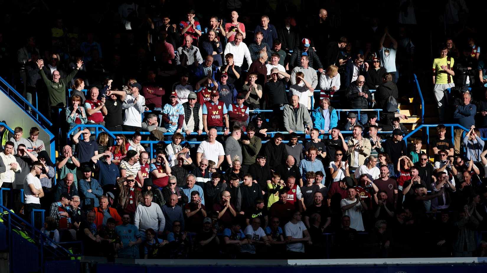 Burnley fans away to Chelsea