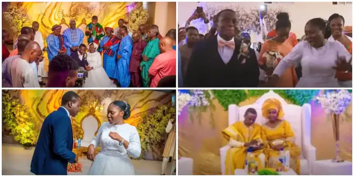 Photos, video from a glamourous Deeper Life Church wedding causes huge stir on social media
