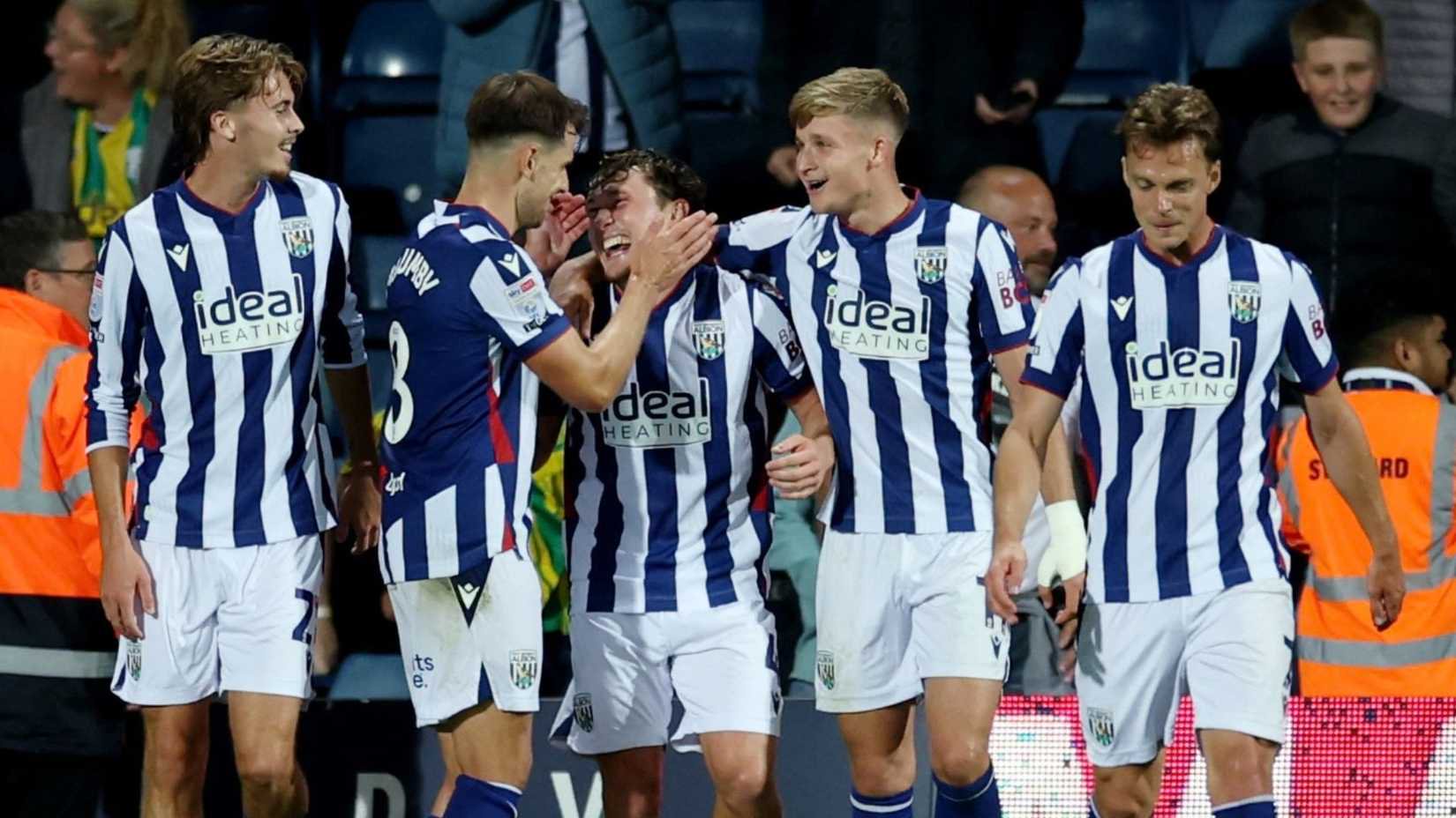 Callum Styles scores for West Brom vs Charlton Athletic