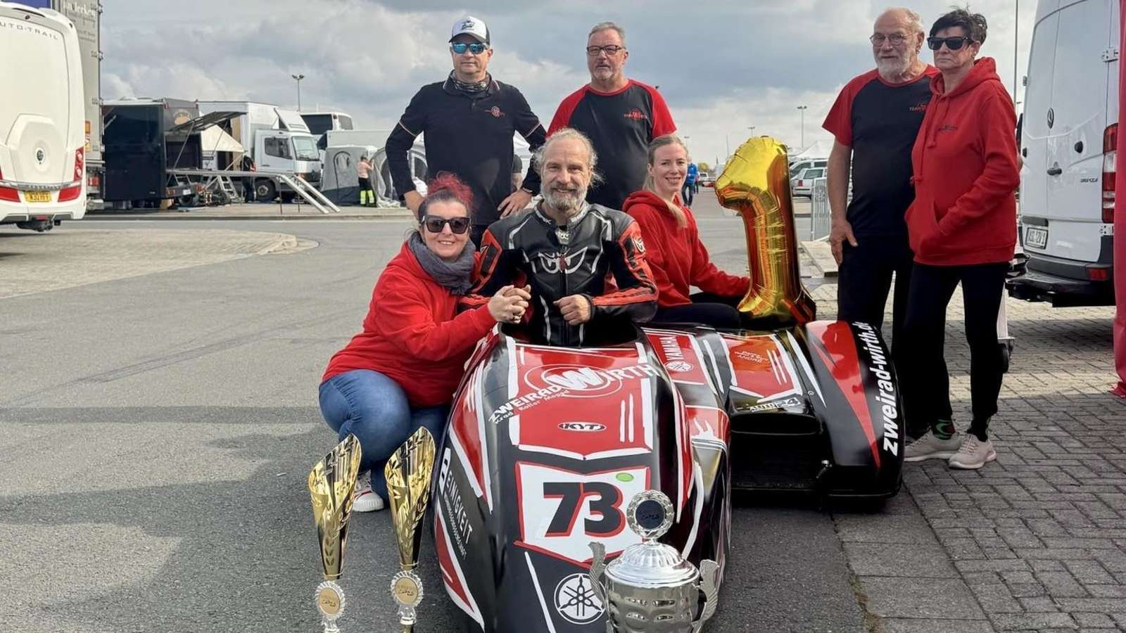 Das Team von Ronja Billich und Erwin Wirth.