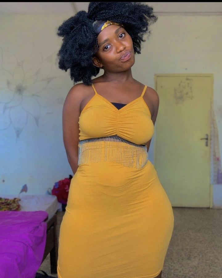 Pictures of Tracy, the young Ghanaian teenager trending on social media (photos)