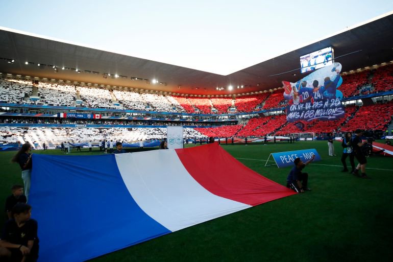 France v Canada - Stade Matmut-Atlantique, Bordeaux, France - June 9, 2024 General view inside the stadium
