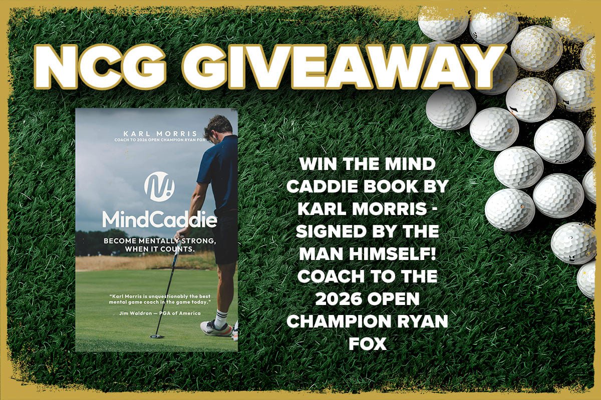 The Mind Caddie book written by Karl Morris giveaway | Source NCG