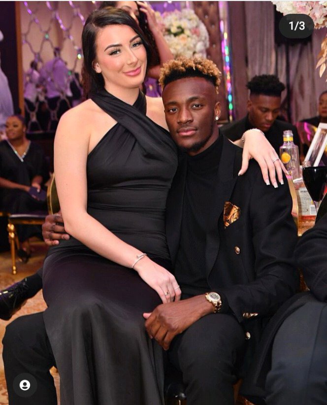 Tammy Abraham Shares Loved Up Photos Of Him And His Girlfriend As They Celebrate Their Anniversary.  F2cc68b940da420c965496d36bb6f009?quality=uhq&resize=720