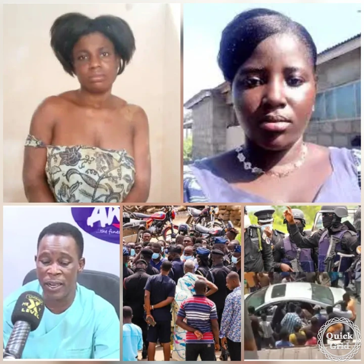 "Show her no mercy; she has to spend the rest of her life in jail"- Eye witness speaks on Rachel k!lling her own husband with a cutlass