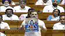 Rahul Gandhi invoked the symbolic image of Lord Shiva and the ‘abhay mudra’ in Parliament.