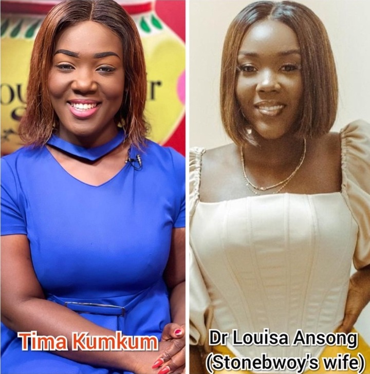 See Beautiful Photos Of Ghanaian Female celebrities That look alike