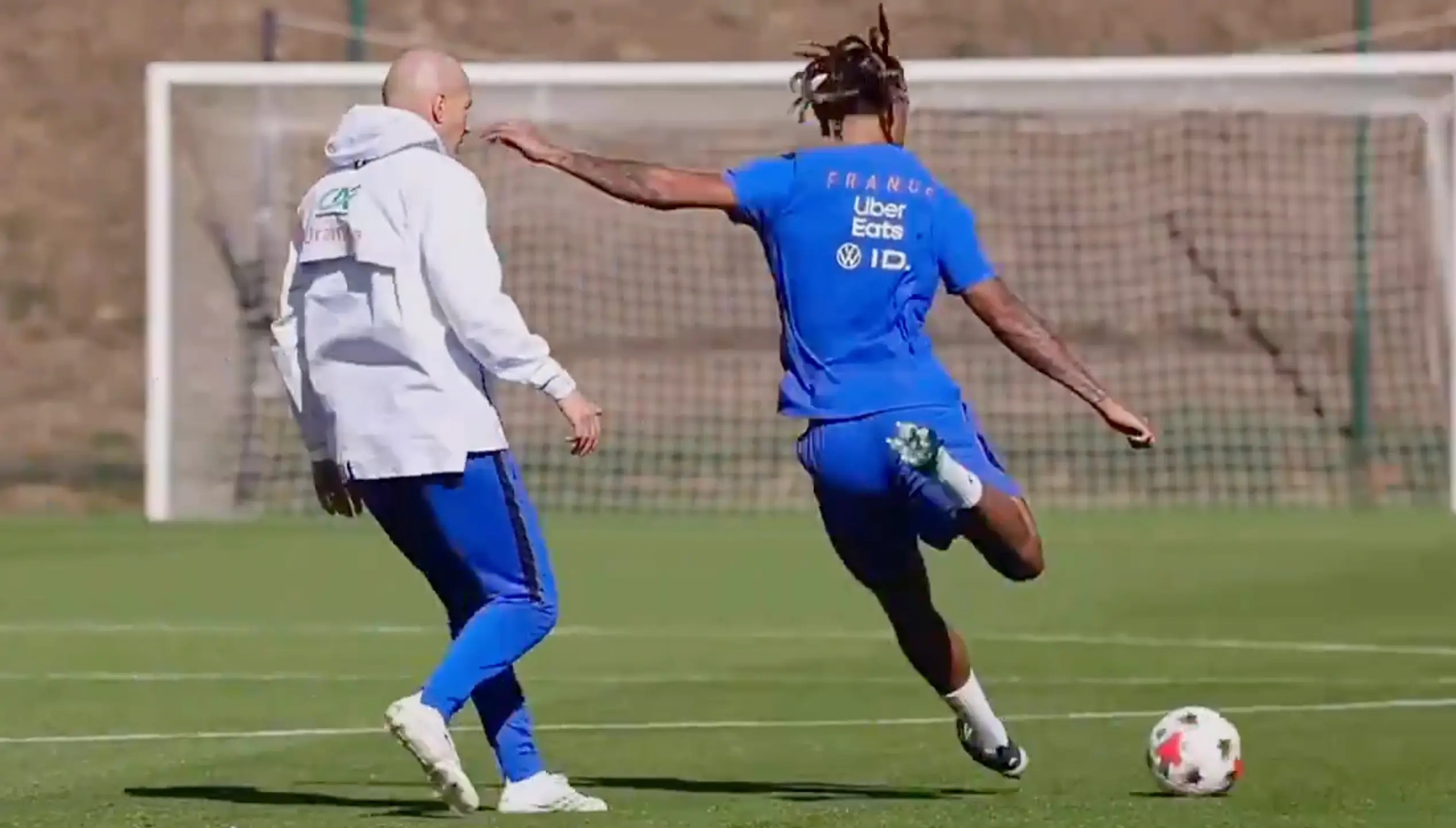 Yoro has been working closely with Zidane in training. Image credit: Getty