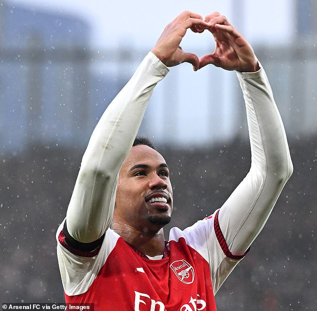 Gabriel sealed victory for Arsenal with a second-half header