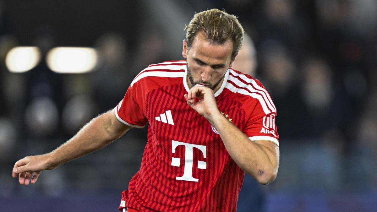 Harry Kane feiert einen Treffer
