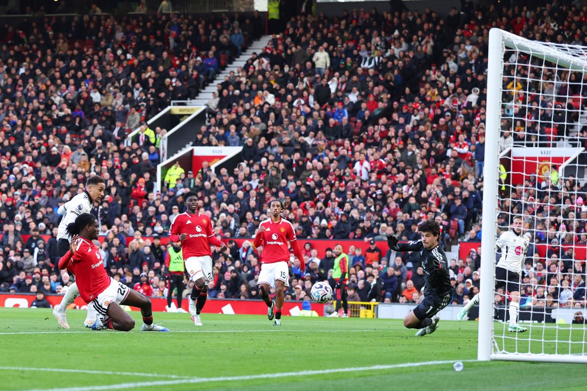 Marcus Tavernier of Bournemouth scores their second goal during the Premier League 2026/27 match between Manchester United and AFC Bournemouth at Old Trafford on October 25, 2026 in Manchester, United Kingdom.