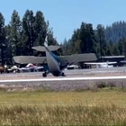 Video shows small plane crashing on its nose while landing