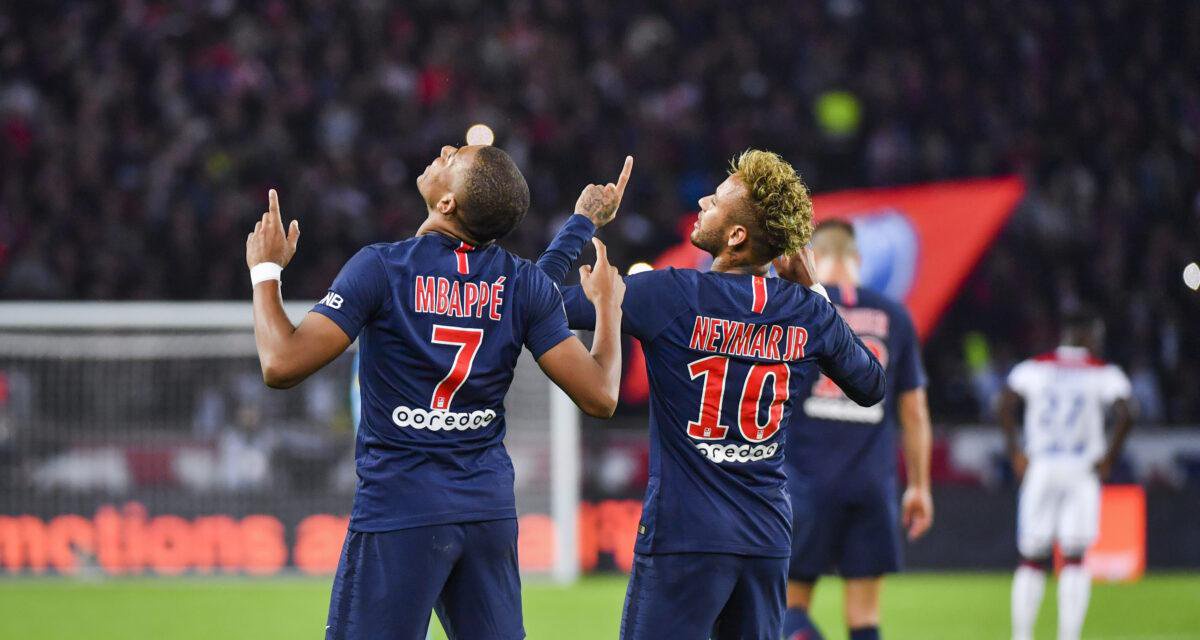 Neymar Jr et Mbappé