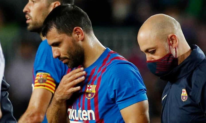 Barcelona&#39;s Sergio Agüero to announce retirement with heart condition |  Sergio Agüero | The Guardian