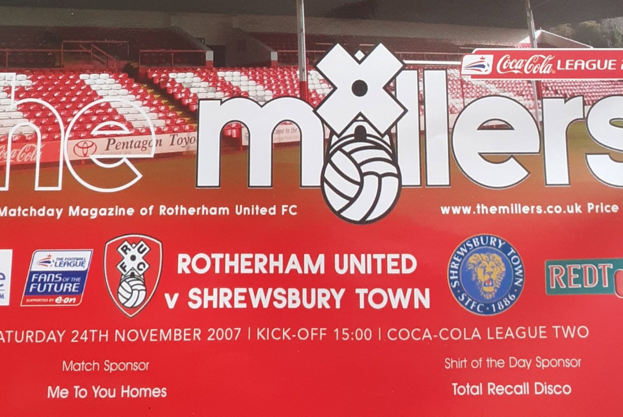 Head-to-Head – Millers v Shrews