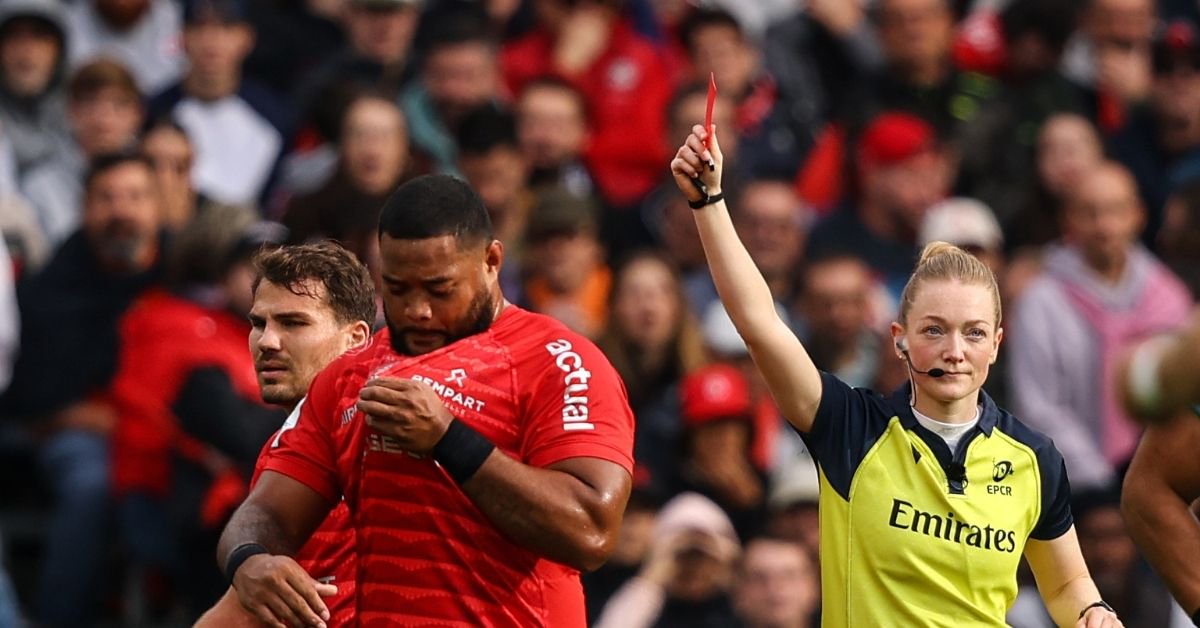 Rodrigue Neti manquera au moins deux matchs du Stade Toulousain. Cyril Baille, Benjamin Bertrand, Paul Mallez : qui prendra le relais à gauche de la mêlée ? Credit ©INPHO/Ben Brady
