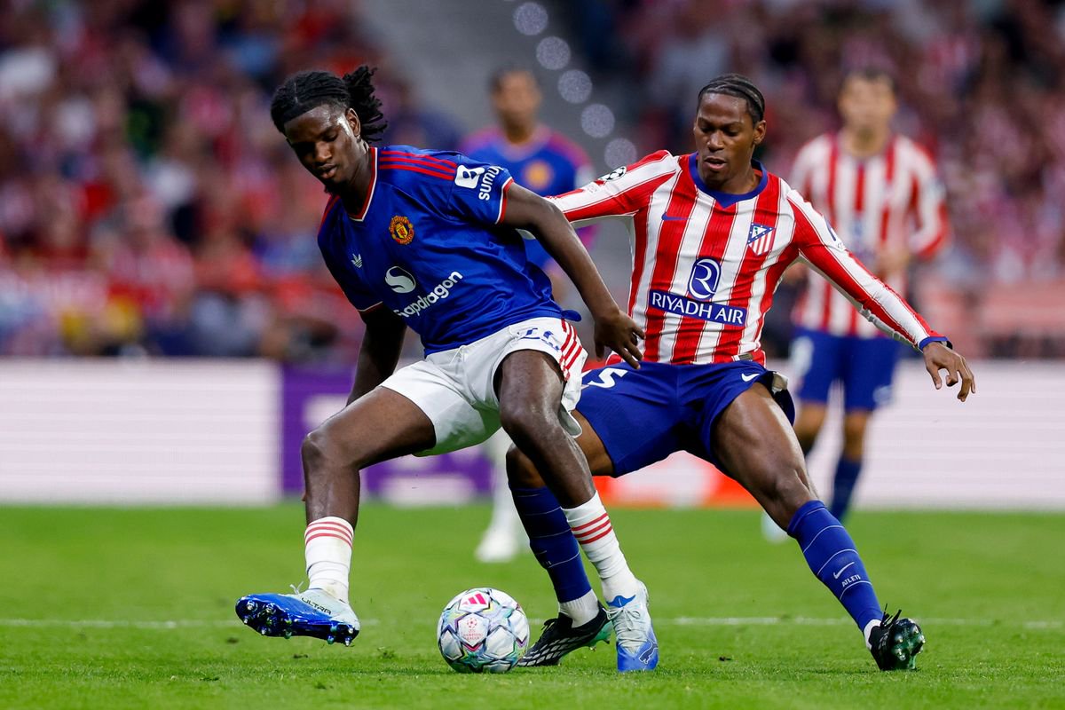 The use of Ayden Heaven as a makeshift left-back greatly frustrated Lisandro Martinez