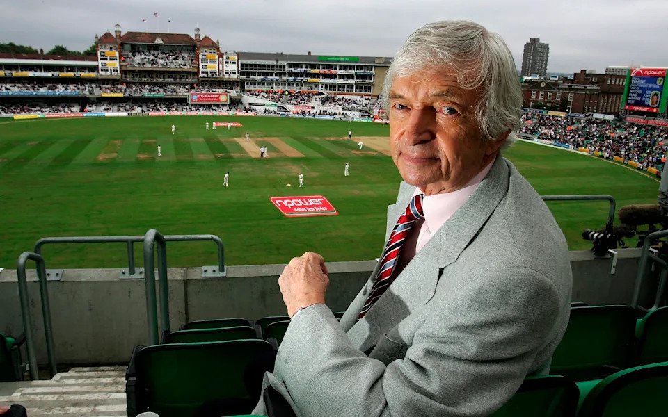 Richie Benaud's voice was a fixture of English Test-match coverage for more than four decades