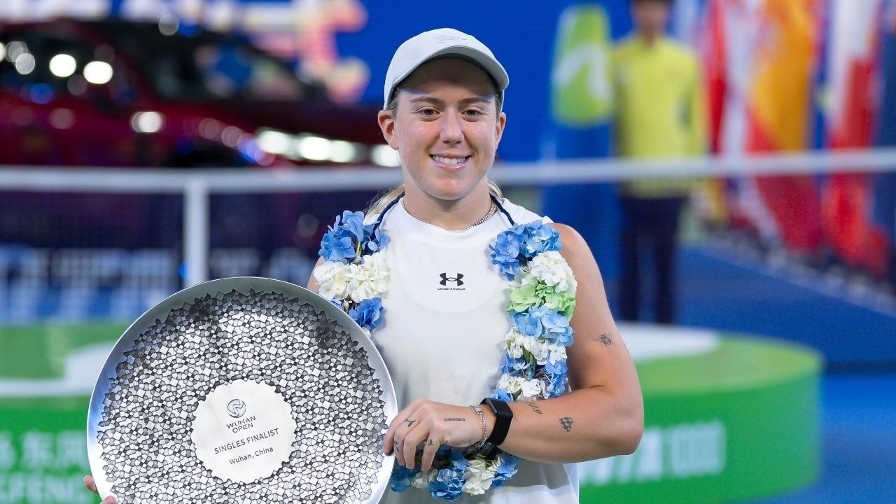 Sonay Kartal now holds British WTA record despite losing in Wuhan Open final