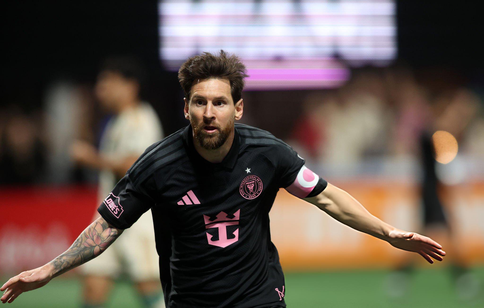 Inter Miami forward, Lionel Messi Scores a Brace vs Atlanta United