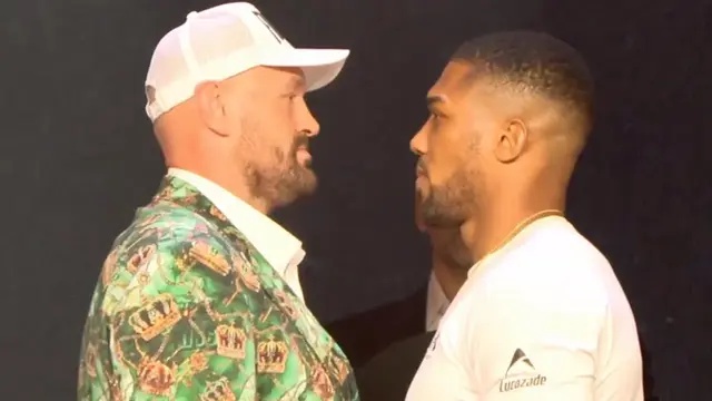 Fury and Joshua share cordial first press conference after decade-long wait