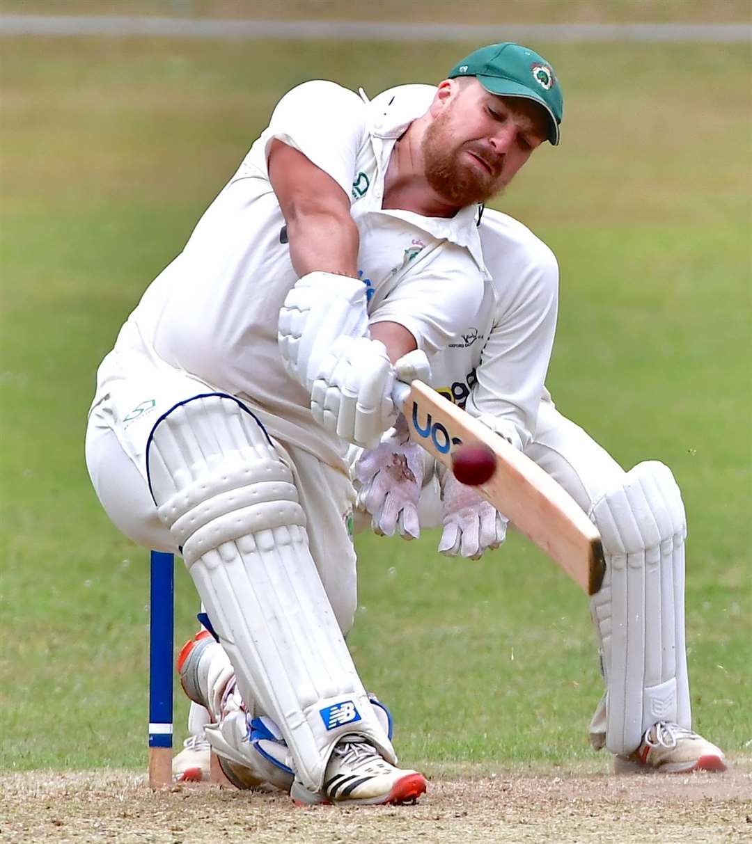 Ben Johns was Calmore Sports' second-highest scorer with 32 runs (File picture: Les Chase)