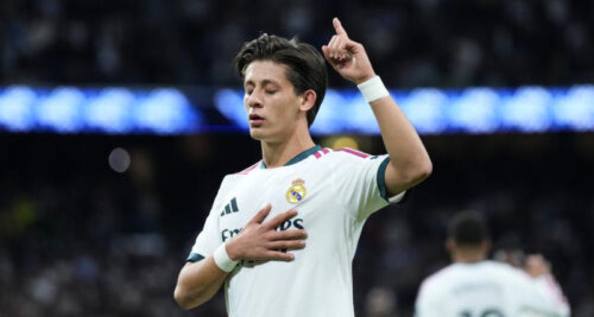 Arda Güler avec le Real Madrid