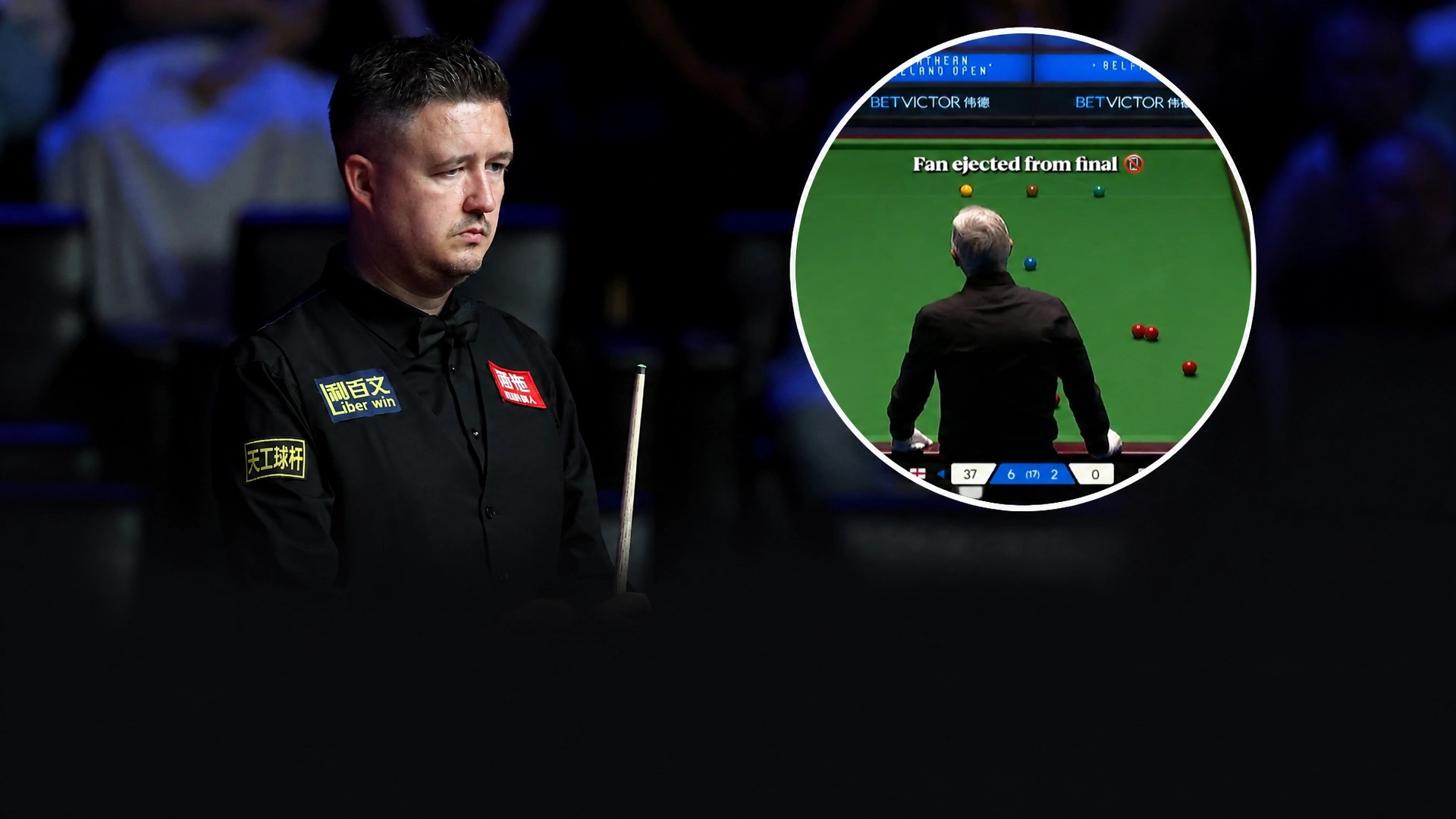 Referee leaves Kyren Wilson stunned after demanding fan be thrown out of Northern Ireland Open final