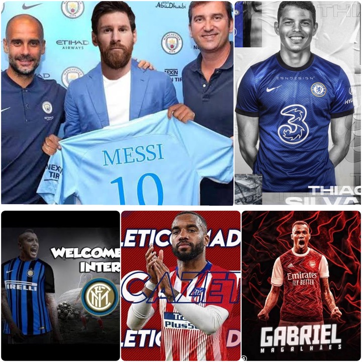 Latest Transfer News Done Deals Updates On Messi Thiago Silva Havertz Lacazette And More Opera News