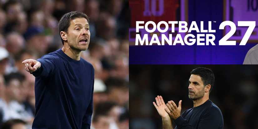 Xabi Alonso Mikel Arteta Football Manager 27