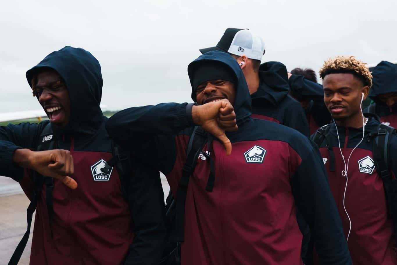 Nathan Ngoy, défenseur central du LOSC.