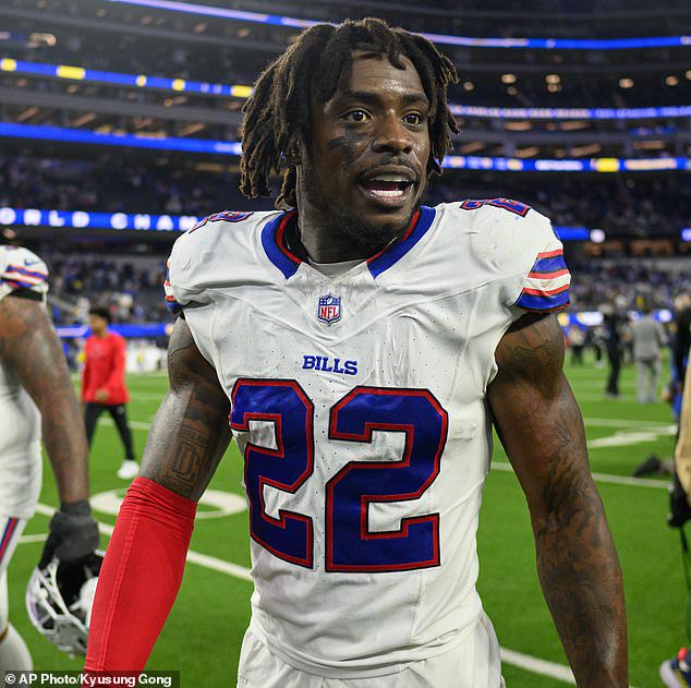Bills safety C.J. Gardner-Johnson has also been suspended for spitting at a Raiders rival