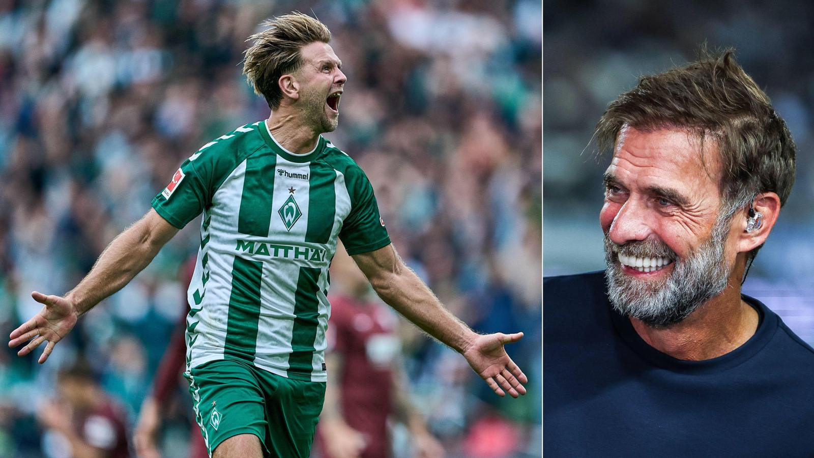 Niclas Füllkrug ist bei Werder Bremen in bestechender Form. Jetzt äußert sich Bundestrainer Jürgen Klopp zu einer möglichen Rückkehr in die deutsche Nationalmannschaft.