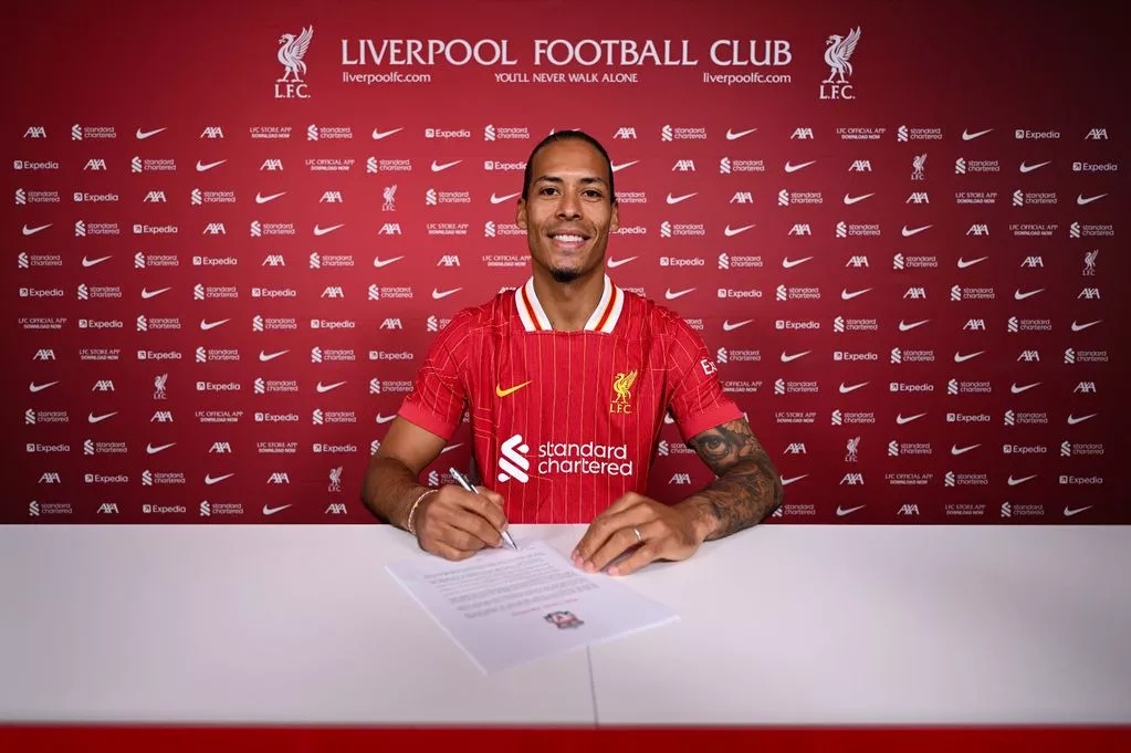 Virgil van Dijk has penned a new two-year deal at Anfield 