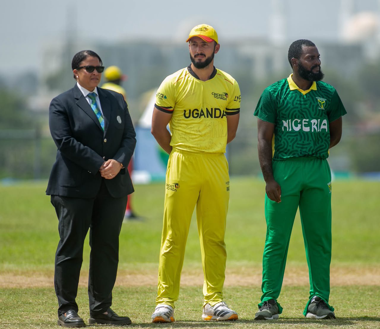 Nigeria Vs Uganda at the African Regional T20 Cricket Qualifier.