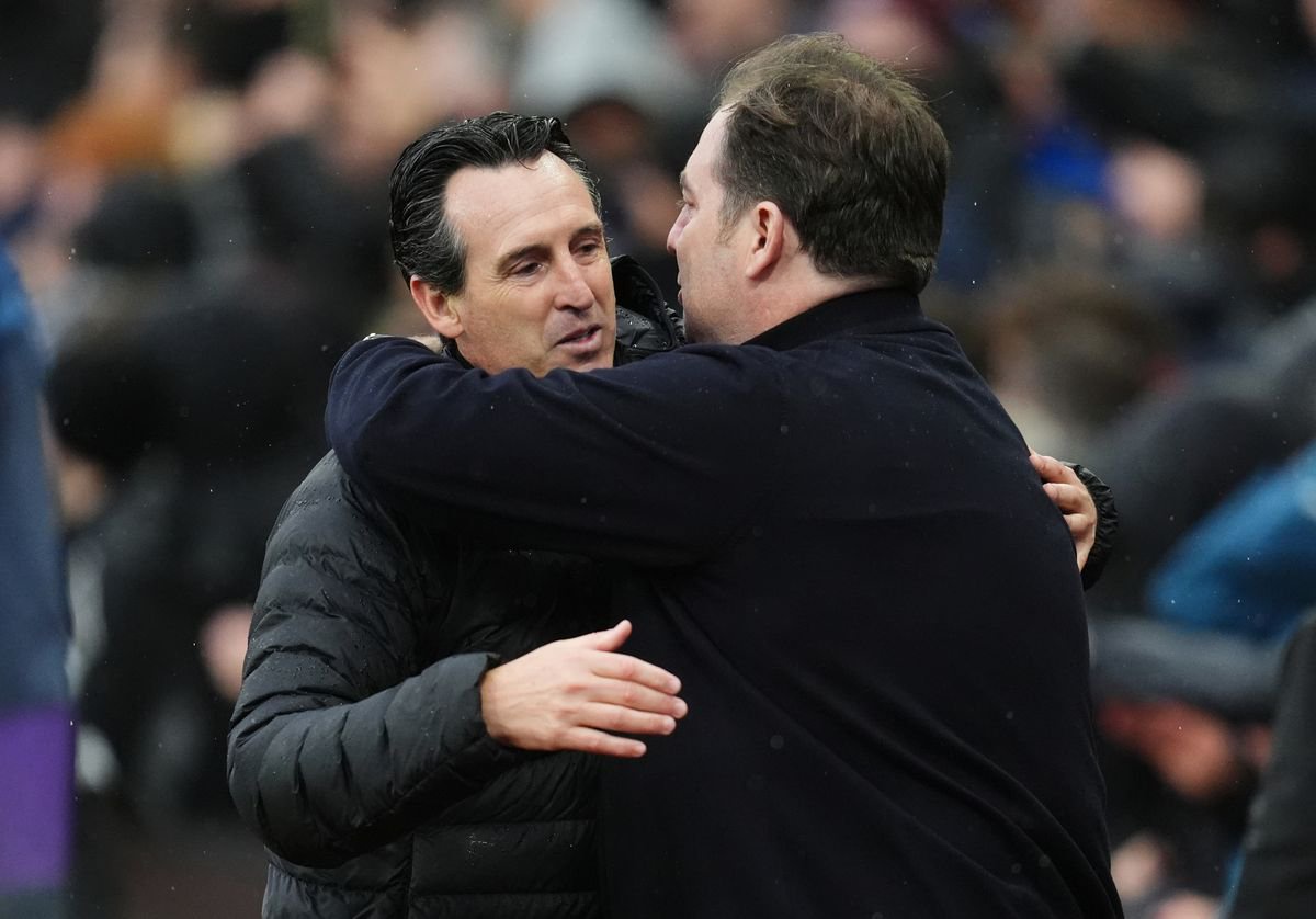 Aston Villa manager Unai Emery