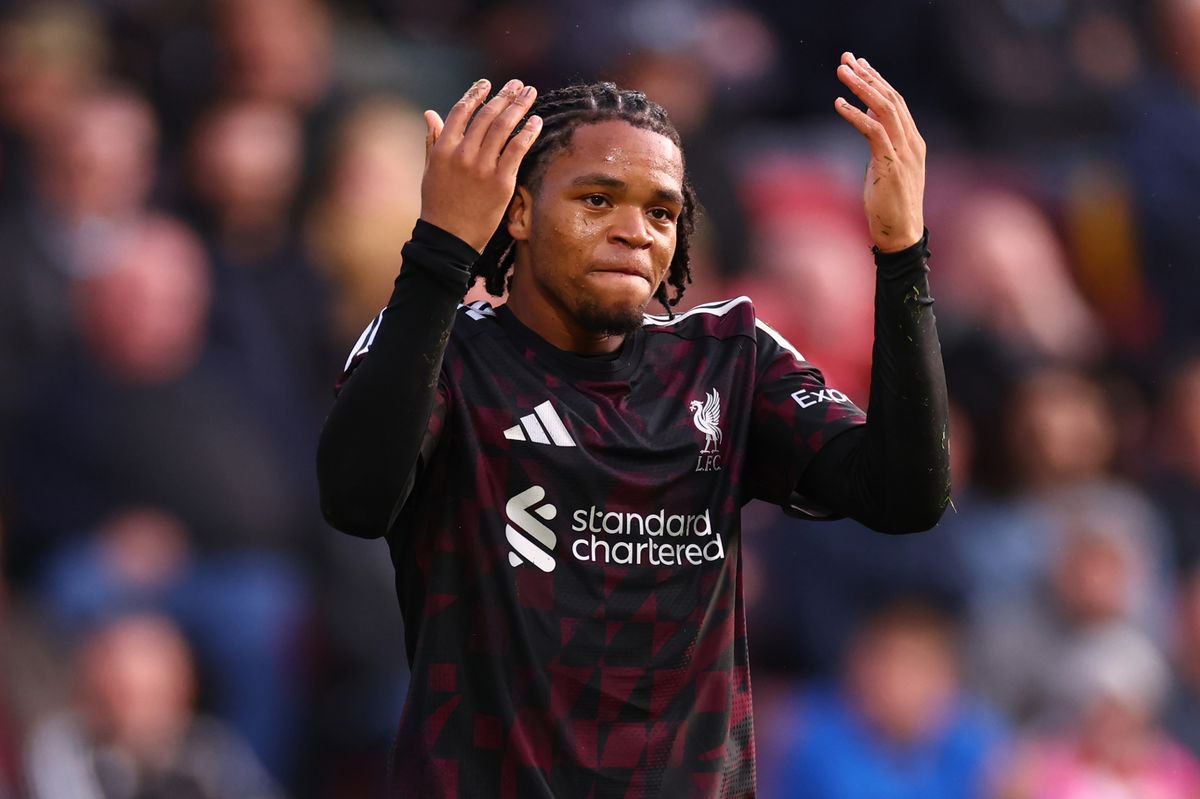 Rio Ngumoha of Liverpool during the Premier League 2026/27 match between Brentford and Liverpool FC at Gtech Community Stadium 