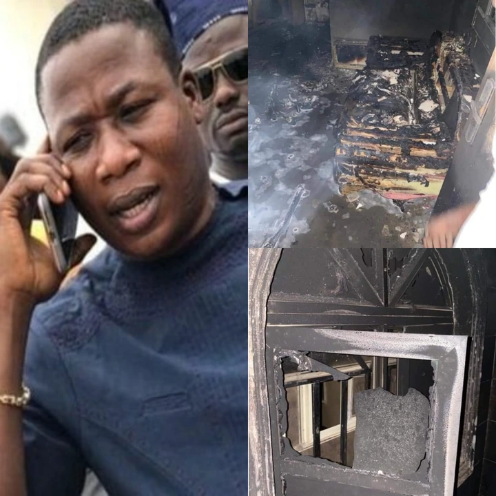 See More Photos Of The House Of Sunday Igboho That Was Burnt Down By Suspected Fulani Herdsmen