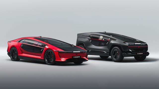 CEER Exobot SUV and Sedan
