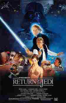 Star Wars Episode VI - Return of the Jedi Film Poster