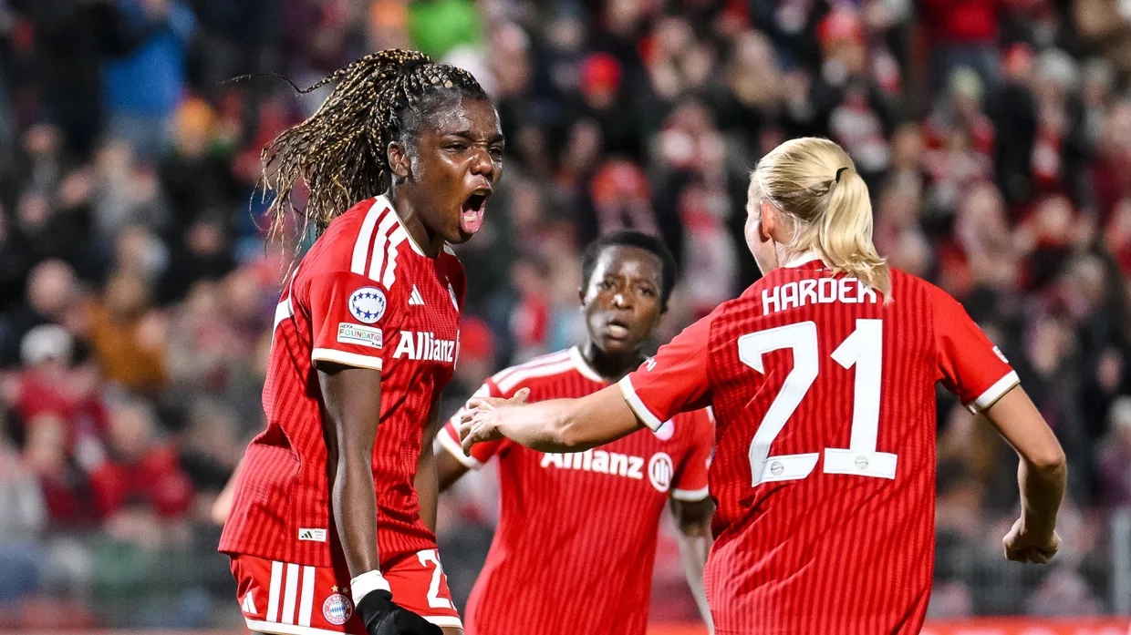 Bayern-Power: Edna Imade (l.) und Pernille Harder