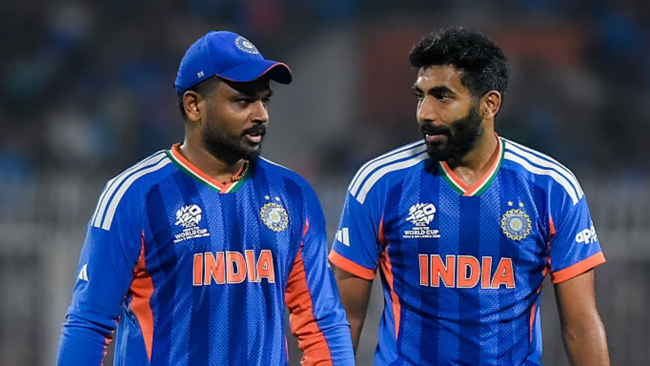 Sanju Samson and Jasprit Bumrah 