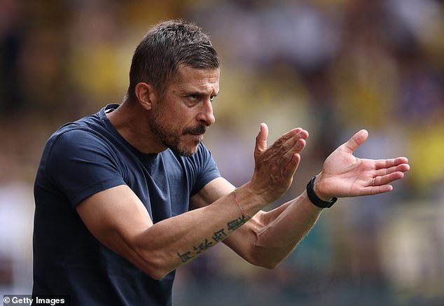 Reports emerged mid-match that manager Alessio Dionisi was for the chop but Watford are sticking by the Italian... for now