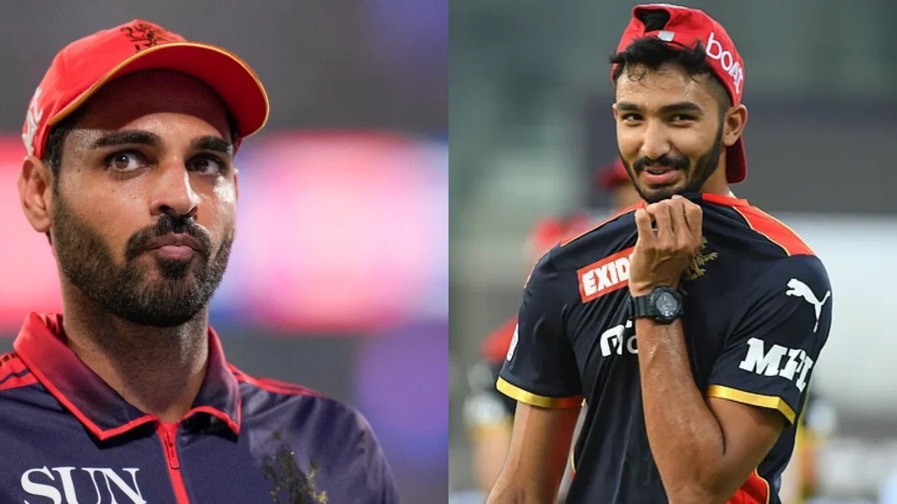 Devdutt Padikkal And Bhuvneshwar Kumar RCB